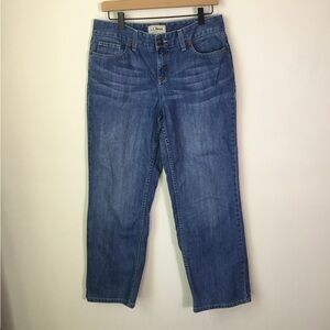L.L. Bean Favorite Fit Straight Leg Denim Jeans
